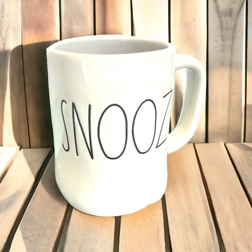 Rae Dunn SNOOZE Mug. Great Mom Gift Dad Gift Rae Dunn Collectible Gift NWOT